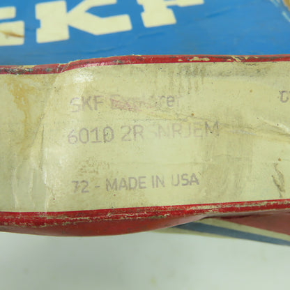 SKF 6010 2RSNRJEM Deep Groove Ball Bearing 80mm OD x 50mm Bore x 16mm W NEW