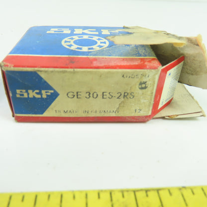 SKF GE 30 ES-2RS Radial Spherical Plain Bearing 47mm OD 30mm Bore NEW