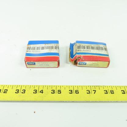 SKF 6005 2ZJEM Deep Groove Ball Bearing 0.9843" Bore 1.8504" OD 0.4724" W Lot/2