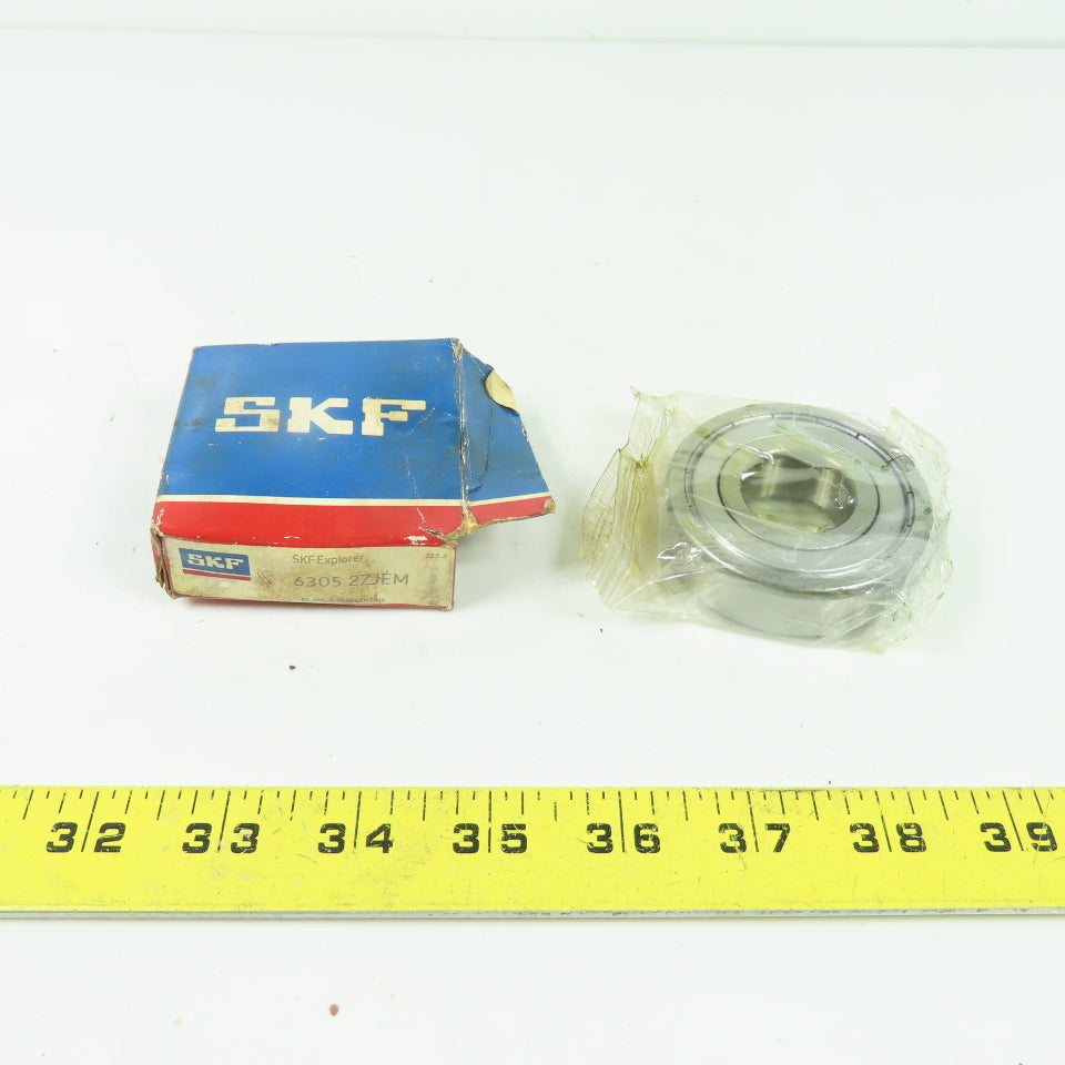 SKF 6305 2ZJEM Deep Groove Ball Bearing 2Z Explorer Series 62mm OD 25mm Bore
