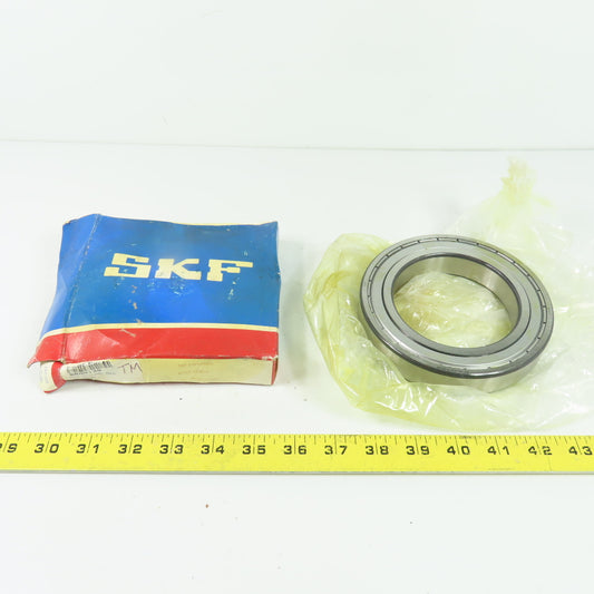 SKF 6018-2ZJEM Double Shielded Deep Groove Ball Bearing 140mm OD 90mm Bore NEW