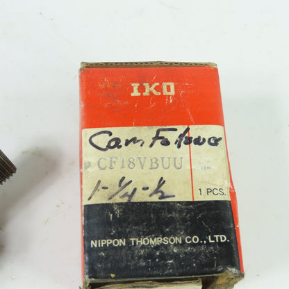 IKO CF18VBUU Stud Type Cam Follower NEW