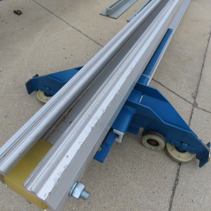 Gorbel Model Q 330Lbs 15' Runway 10' Travel Ceiling Mount Bridge Crane Hoist
