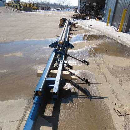 Gorbel Model Q 330Lbs 15' Runway 10' Travel Ceiling Mount Bridge Crane Hoist