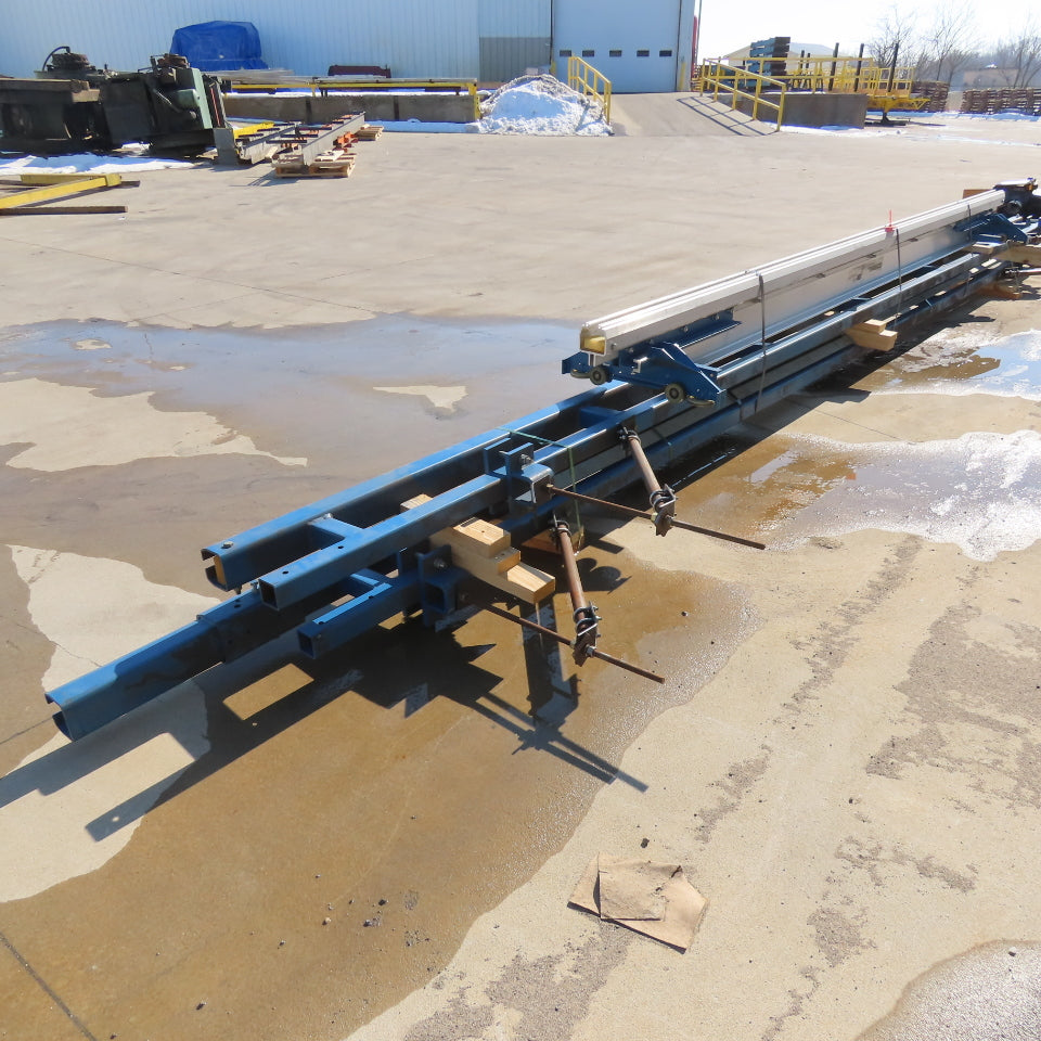 Gorbel Model Q 330Lbs 15' Runway 10' Travel Ceiling Mount Bridge Crane Hoist