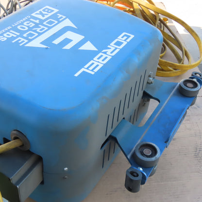 Gorbel G-Force BX 150Lbs 20' Runway 15' Travel Ceiling Mount Bridge Crane Hoist