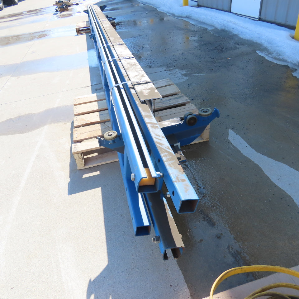 Gorbel G-Force BX 150Lbs 20' Runway 15' Travel Ceiling Mount Bridge Crane Hoist
