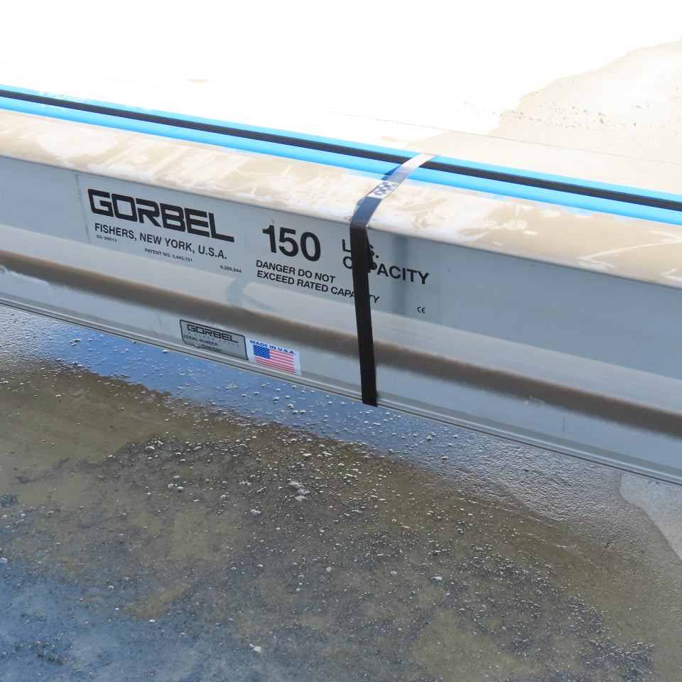 Gorbel G-Force BX 150Lbs 20' Runway 15' Travel Ceiling Mount Bridge Crane Hoist