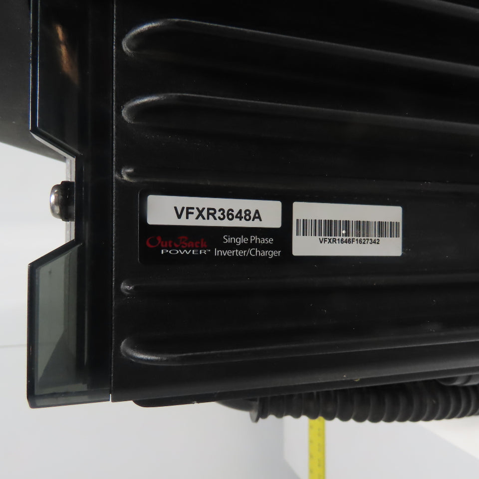 OutBack Power VFXR3648A Inverter/Charger Solar System 48V / 120V 3600W