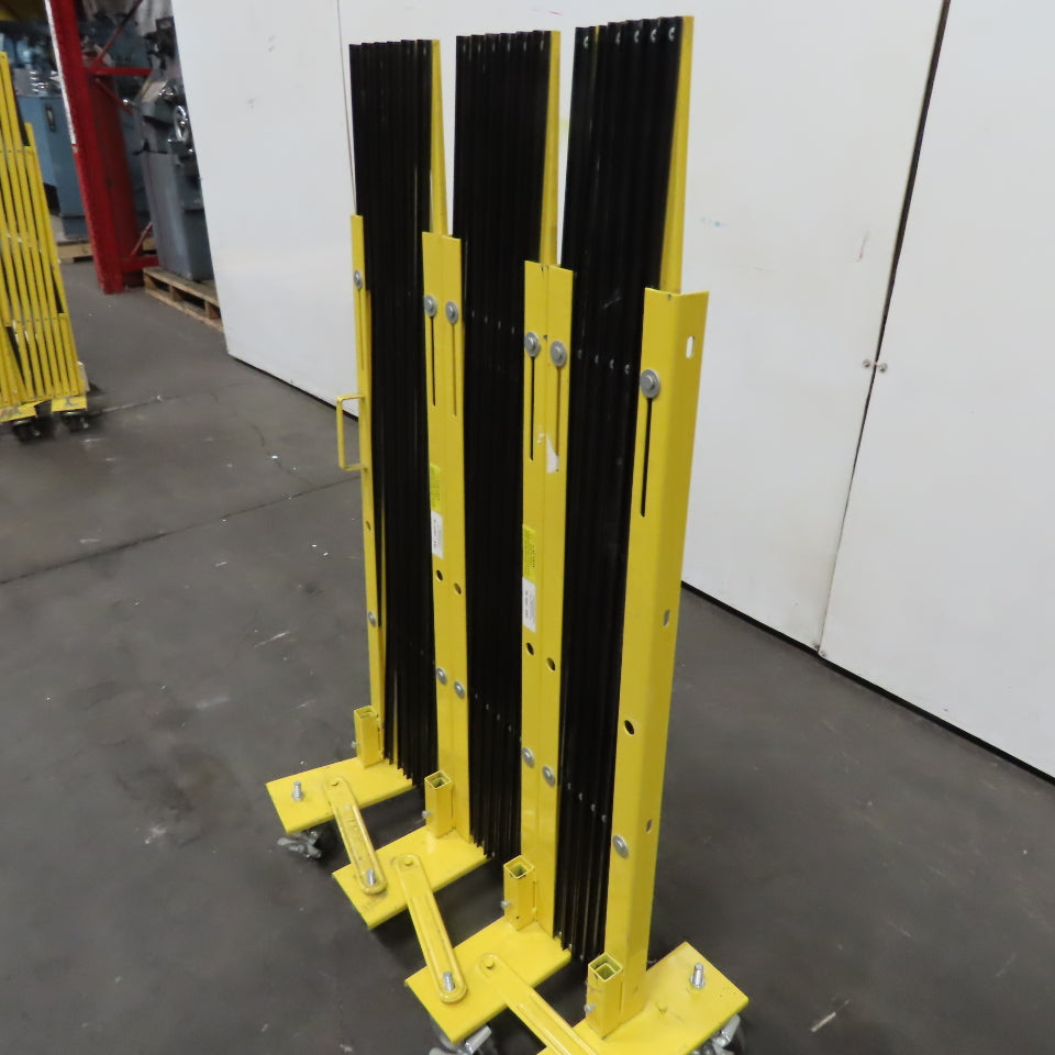 Illinois Engineered Products XL1240 40" Tall x 20' Long Portable Barrier Gate