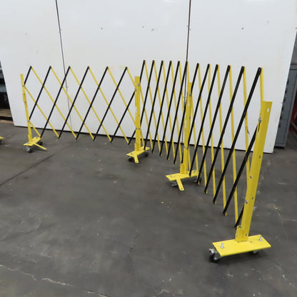 Illinois Engineered Products XL1240 40" Tall x 20' Long Portable Barrier Gate