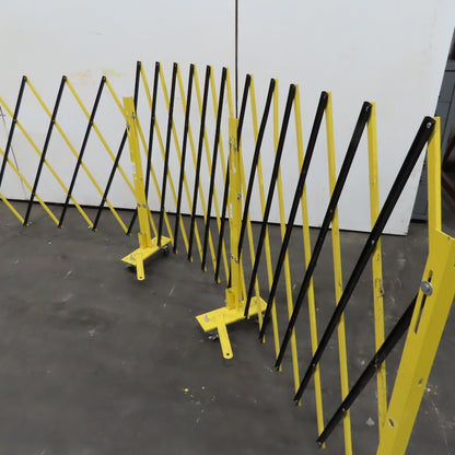 Illinois Engineered Products XL1240 40" Tall x 20' Long Portable Barrier Gate
