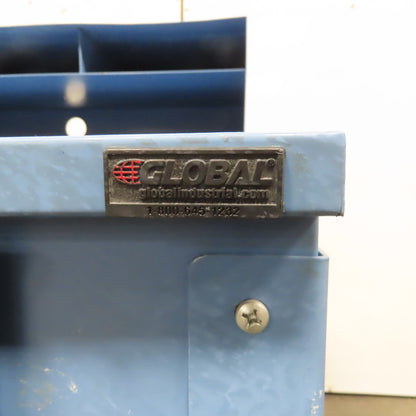 Global Industrial Standing Workstation With Storage 34" x 29" x 36" Tall