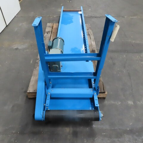 Hytrol 20" x 10' Slide Bed Conveyor 8FPM 230/460V .5Hp Needs Parts See Info