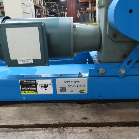 Hytrol 20" x 10' Slide Bed Conveyor 8FPM 230/460V .5Hp Needs Parts See Info