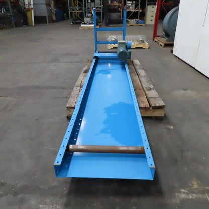 Hytrol 20" x 10' Slide Bed Conveyor 8FPM 230/460V .5Hp Needs Parts See Info