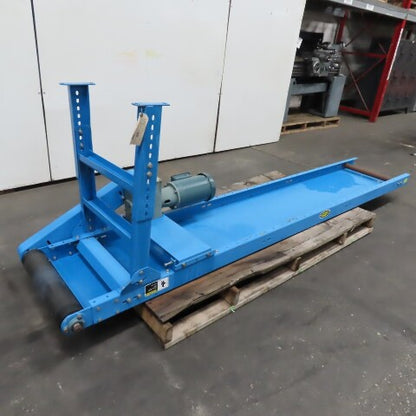 Hytrol 20" x 10' Slide Bed Conveyor 8FPM 230/460V .5Hp Needs Parts See Info