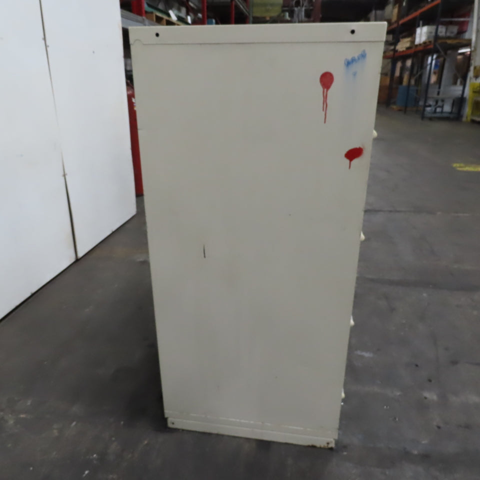 Stanley Vidmar 30" x 27-1/2" x 59" Tall 4 Drawer Tool Parts Storage Cabinet