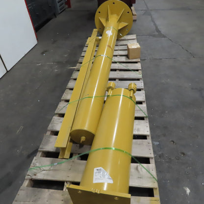 Contrx B188 1000Lbs Cap. Floor Mount Jib Crane 8' Swing 8' Under 88" Travel