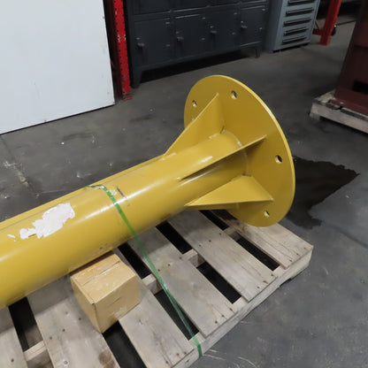 Contrx B188 1000Lbs Cap. Floor Mount Jib Crane 8' Swing 8' Under 88" Travel