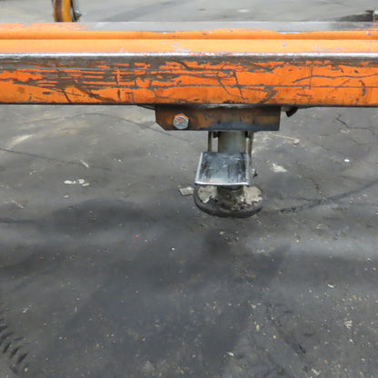 45" x 48" Custom Fab Pallet Tote Box Dolly Cart