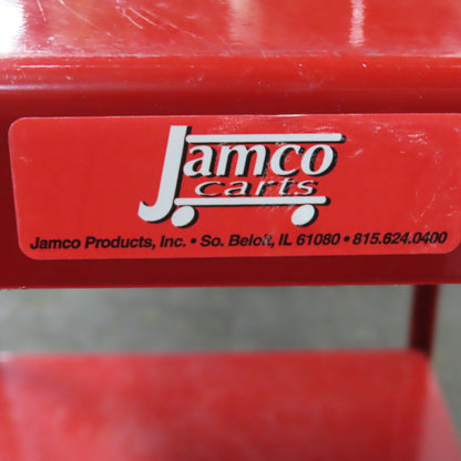 Jamco 30" x 48" x 47" Tall Steel Rolling Utility Service Work Cart