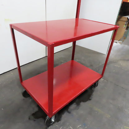 Jamco 30" x 48" x 47" Tall Steel Rolling Utility Service Work Cart