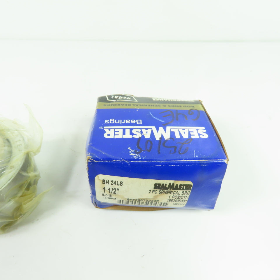 Sealmaster 1852405000 BH 24LS Spherical Bearing 1-1/2" Bore NEW