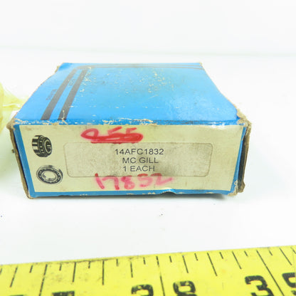 McGill 14AFC1832 Roller Bearing 2" OD x 0.87" ID Bore NEW