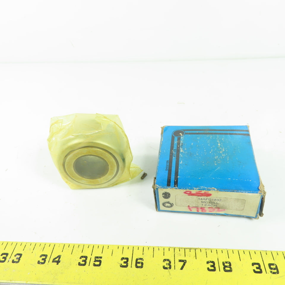 McGill 14AFC1832 Roller Bearing 2" OD x 0.87" ID Bore NEW