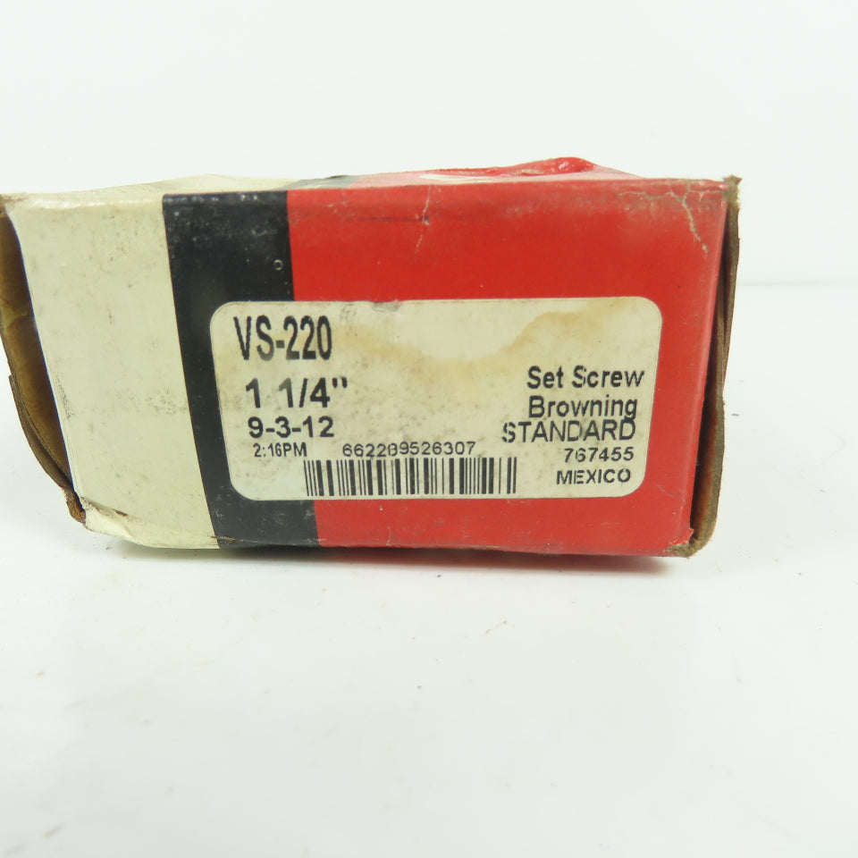 Browning 767455 VS-220 1 1/4" Set Screw Mounted Bearing NEW