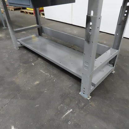 Wisconsin Bench 30" x 60" Laminate Top Industrial Desk Work Bench W/ Storage