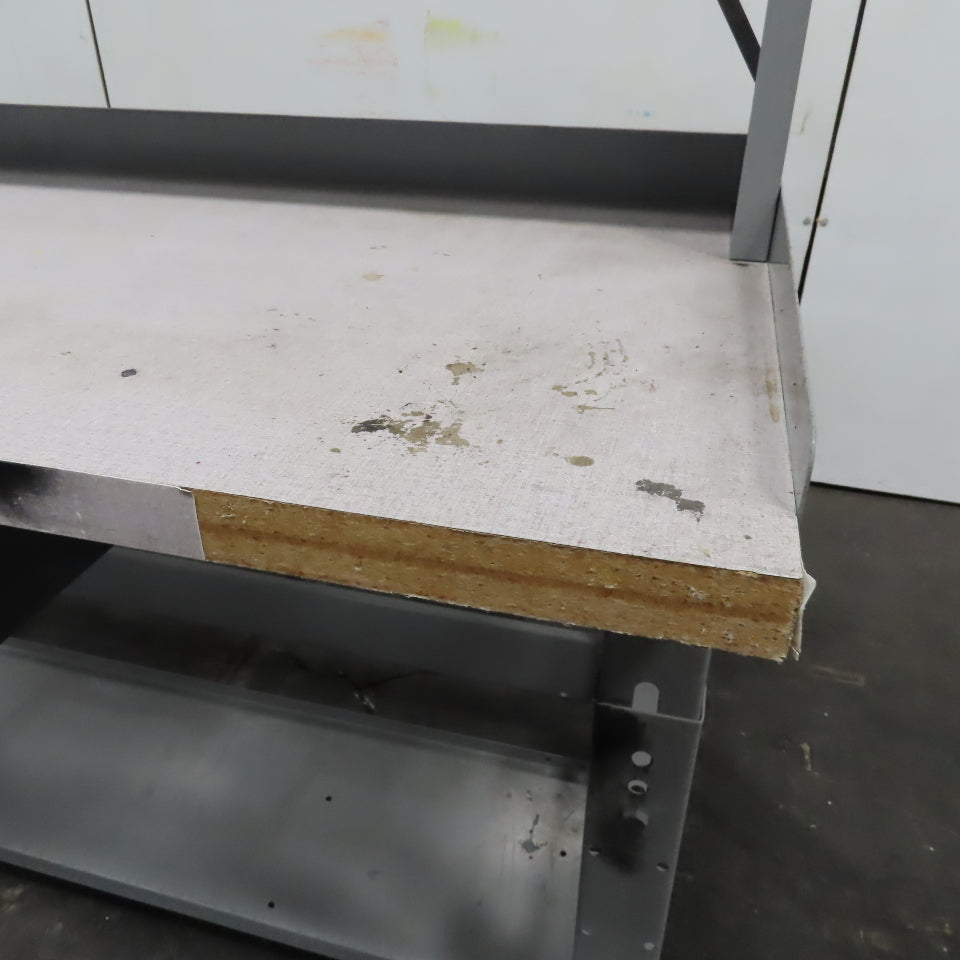 Wisconsin Bench 30" x 60" Laminate Top Industrial Desk Work Bench W/ Storage