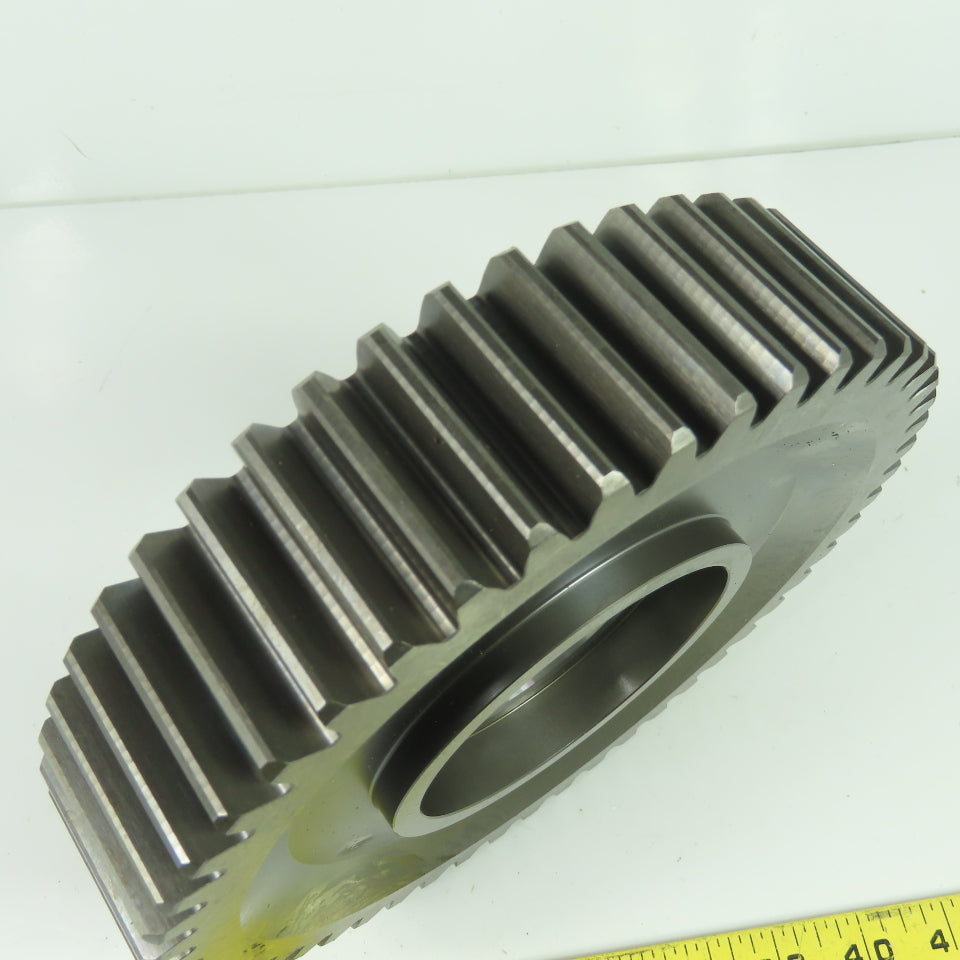 50-Tooth Industrial Spur Gear Finished Bore 8-3/16" OD 1-3/4" Wide 72mm Bore NEW