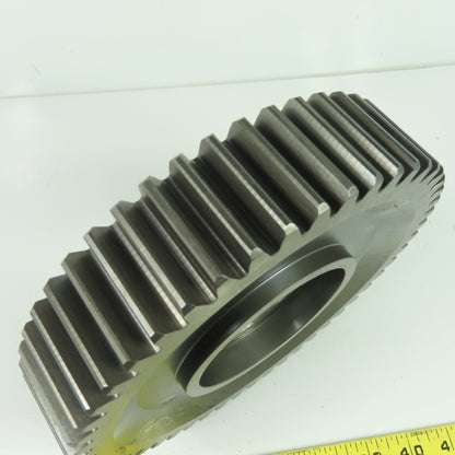 50-Tooth Industrial Spur Gear Finished Bore 8-3/16" OD 1-3/4" Wide 72mm Bore NEW