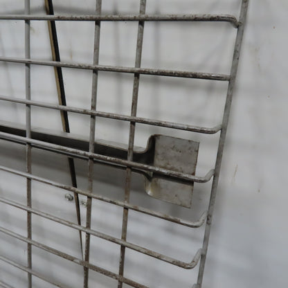 36" x 45" Wide Welded 2 Channel Double Waterfall Pallet Rack Wire Decking