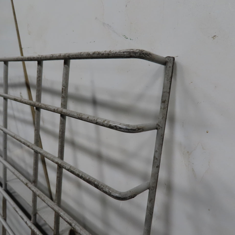 36" x 45" Wide Welded 2 Channel Double Waterfall Pallet Rack Wire Decking
