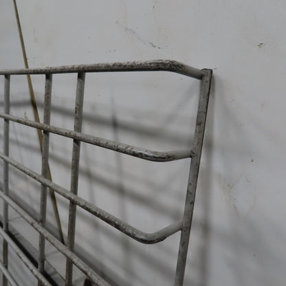 36" x 45" Wide Welded 2 Channel Double Waterfall Pallet Rack Wire Decking