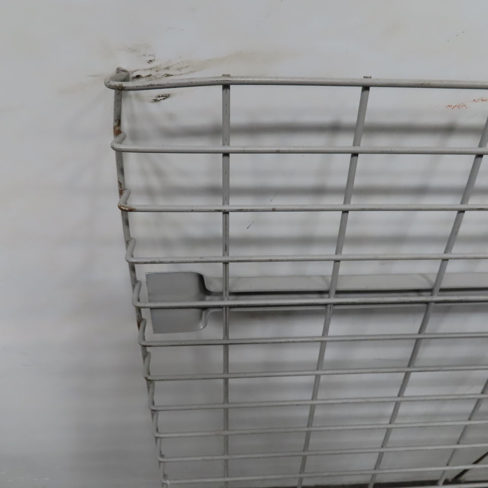 36" x 45" Wide Welded 2 Channel Double Waterfall Pallet Rack Wire Decking