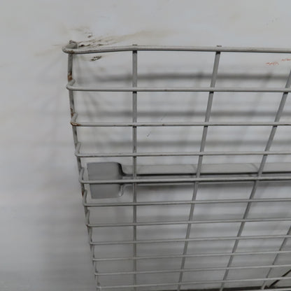 36" x 45" Wide Welded 2 Channel Double Waterfall Pallet Rack Wire Decking