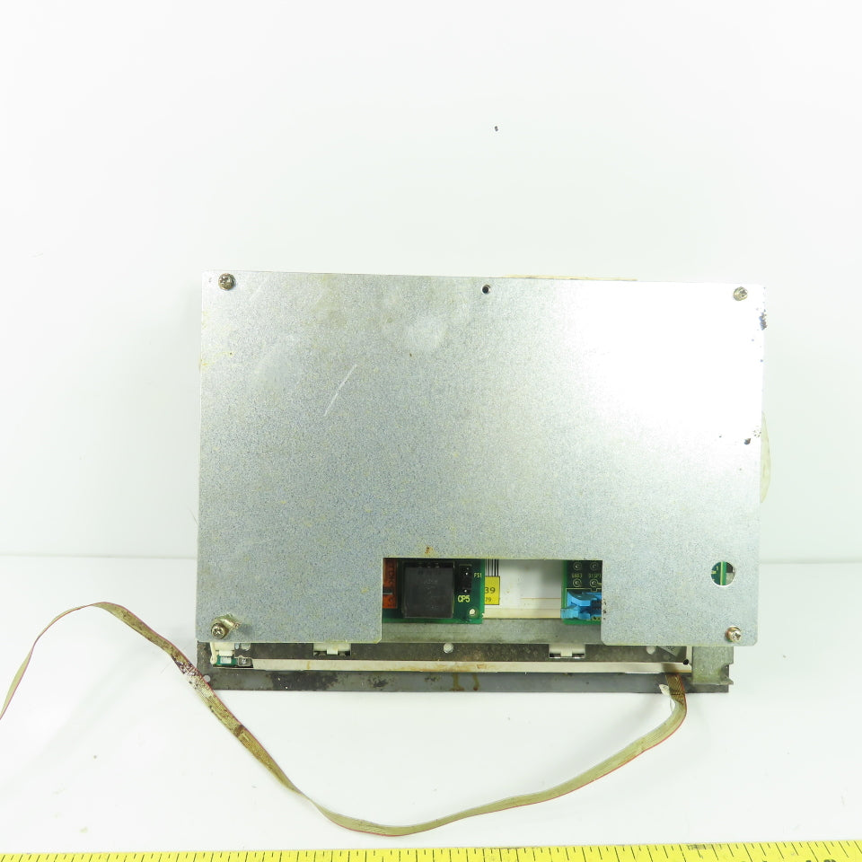 Fanuc A02B-0200-C050 9" CRT Monochrome Display Monitor (Cracked Screen)