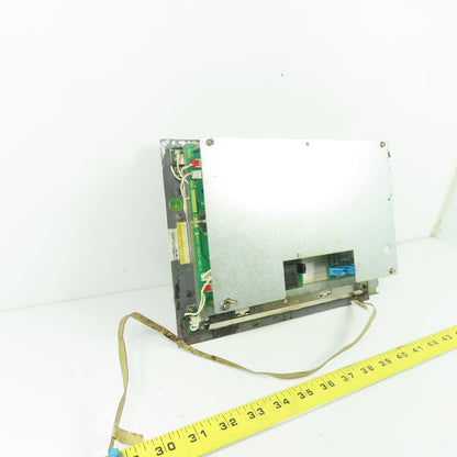 Fanuc A02B-0200-C050 9" CRT Monochrome Display Monitor (Cracked Screen)