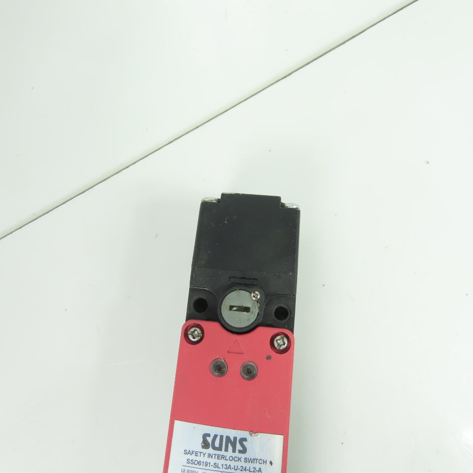 SUNS SSD6191-SL13A-U-24-L2-A Safety Interlock Switch 24V