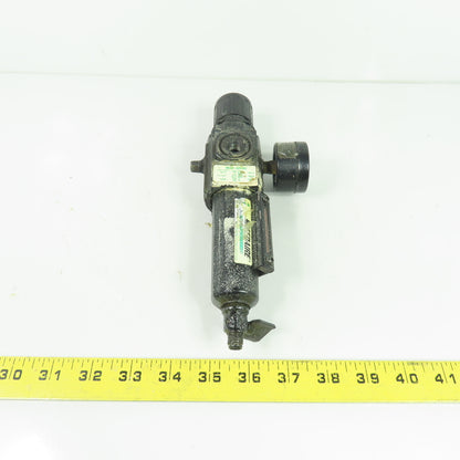 Speedaire 4ZK82 Pneumatic Filter Regulator w/ Gauge 150 PSI 1/4" NPT