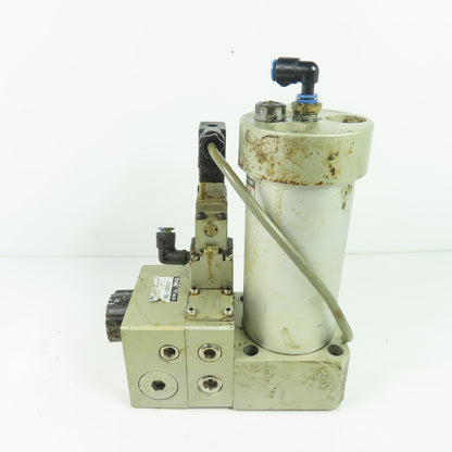 SMC CCVS22-5D CC63-50S22-5D Air Hydro Unit W/ CC Valve 100 PSI