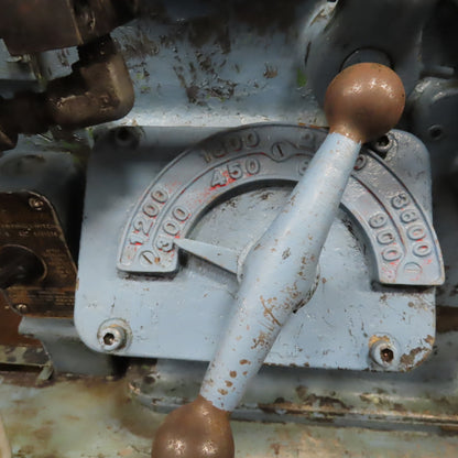 Foster 6" Swing Vintage Screw Machine Lathe 6 Tool Turret 480V 3Ph 300-3600RPM