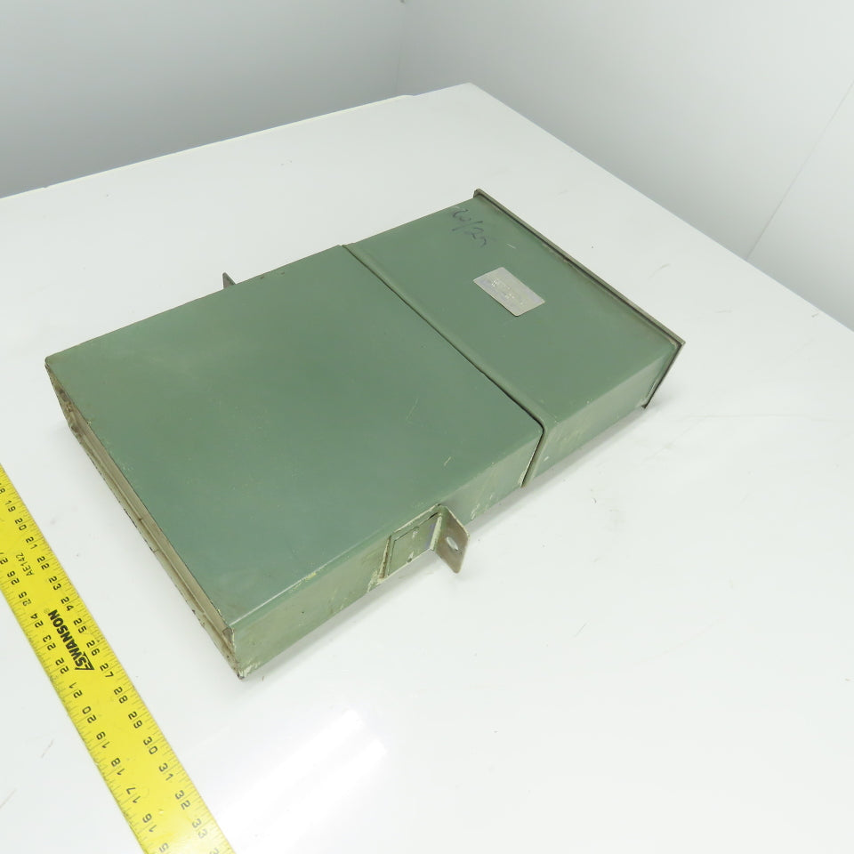 Westinghouse 1N02490A15 15 kVAR Power Factor Correction Capacitor 480V 3Ph