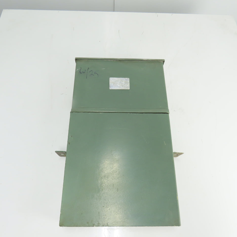 Westinghouse 1N02490A15 15 kVAR Power Factor Correction Capacitor 480V 3Ph