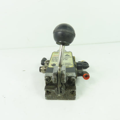 Astro Pneumatic Spindle Lock Control Mechanism