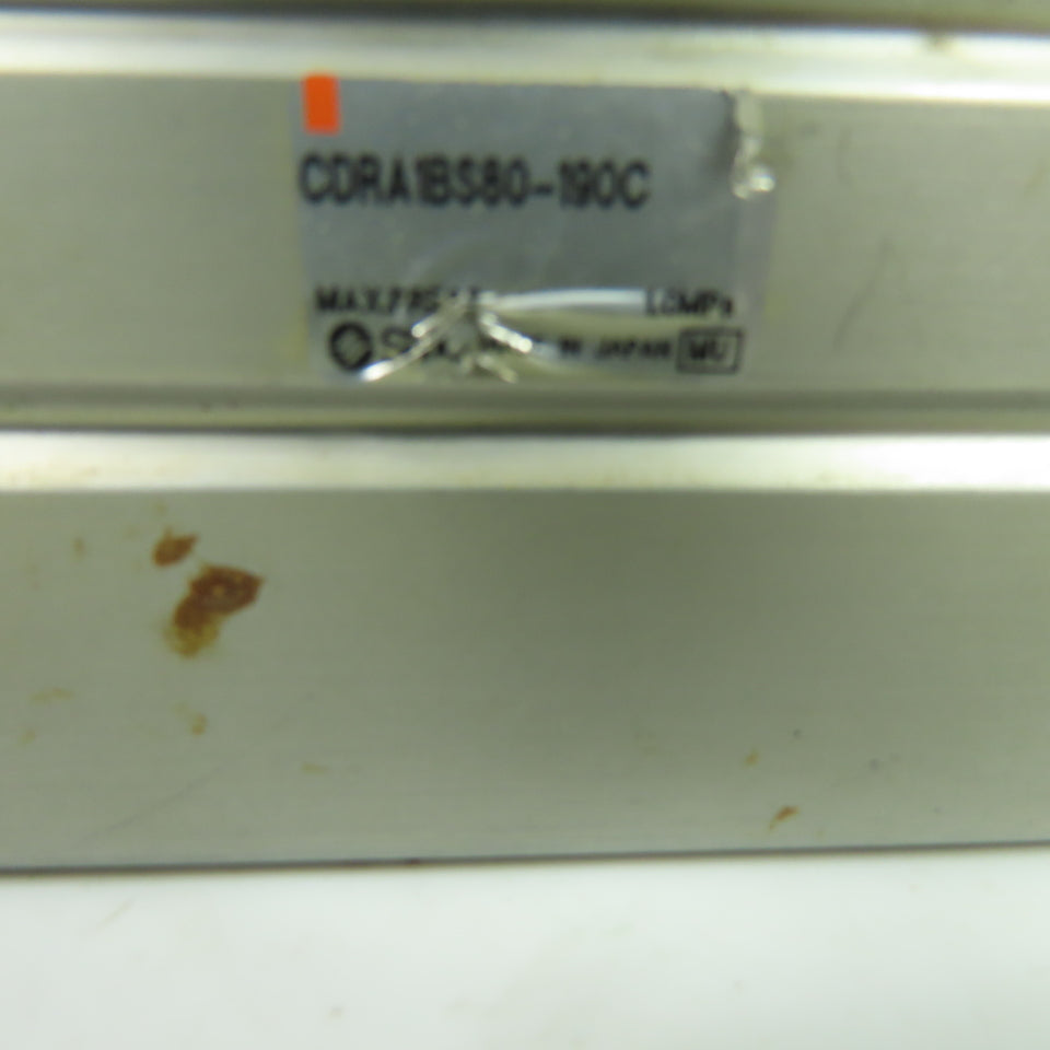 SMC CDRA1BS80-190C Pneumatic Rotary Actuator 1.0MPa